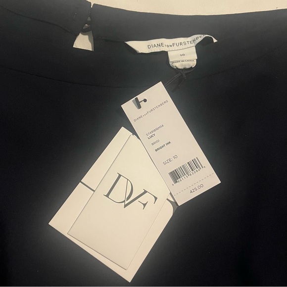 Diane Von Furstenberg Deep Blue Jumpsuit 10 - Picture 3 of 8